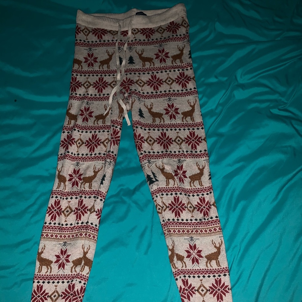 Cozy Christmas theme joggers